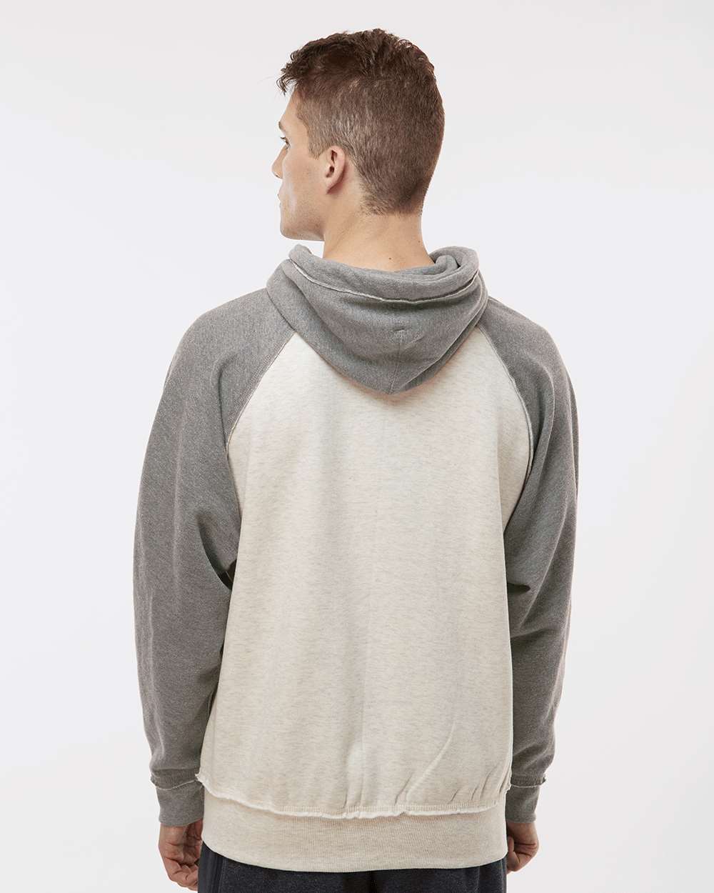 Men's Vintage Heather Hooded Sweatshirt