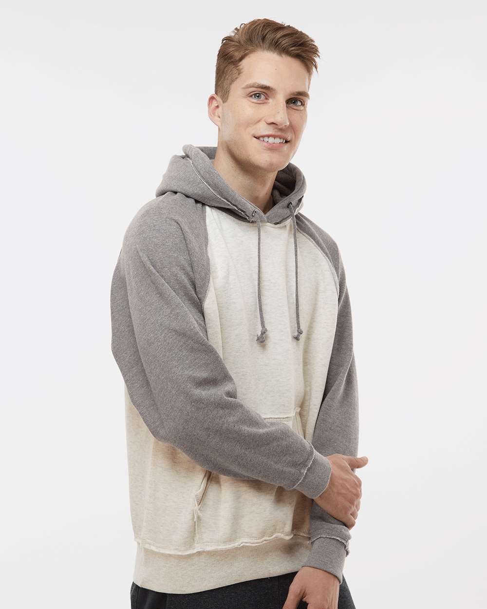 Men's Vintage Heather Hooded Sweatshirt