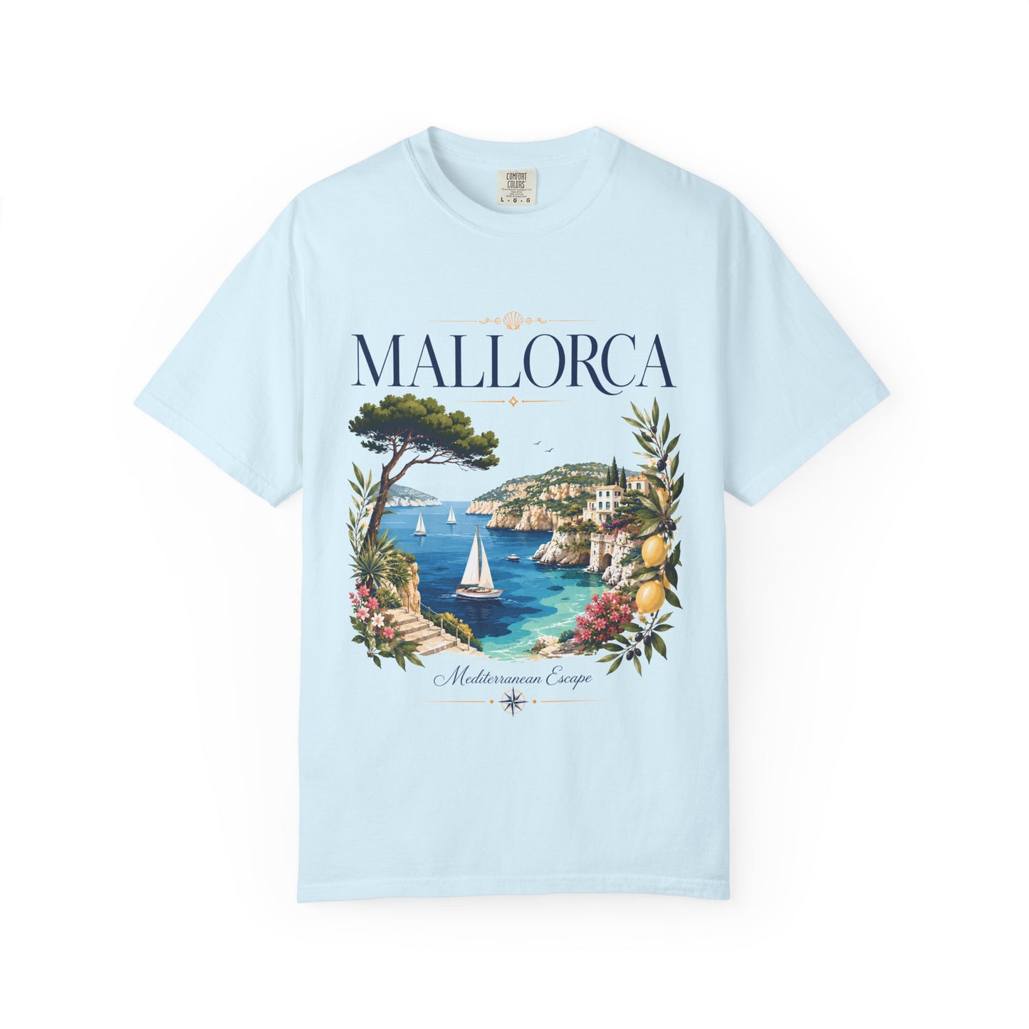 Mallorca Mediterranean Escape – Coastal Paradise | Premium Summer Tee