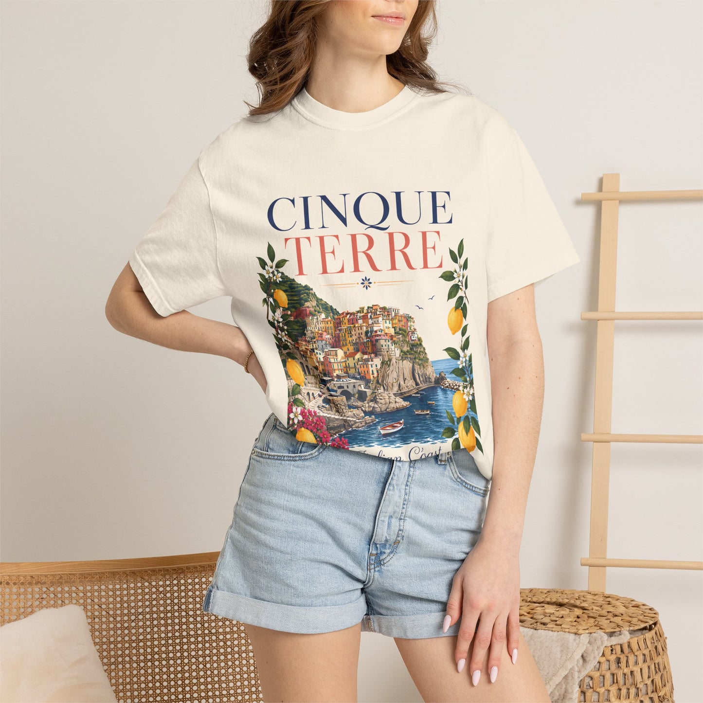 Cinque Terre – Italian Coast | Premium Summer Tee