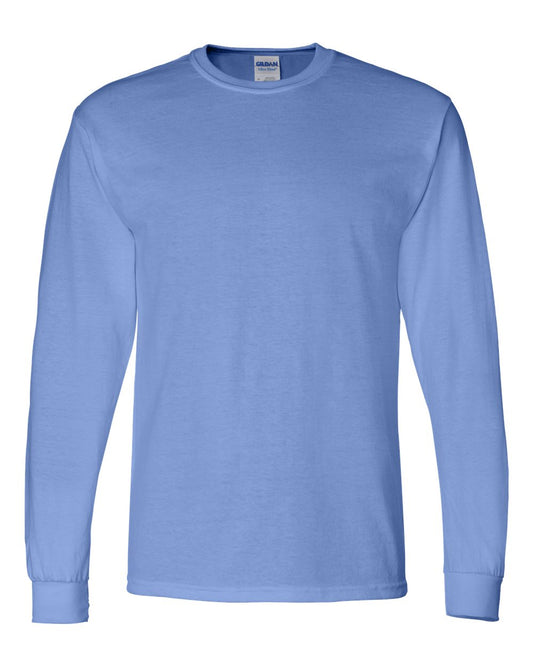 Gildan Men's DryBlend Long Sleeve T-Shirt, Style G8400, 2-Pack 8400-LRG-Carolina-DARKHTHR