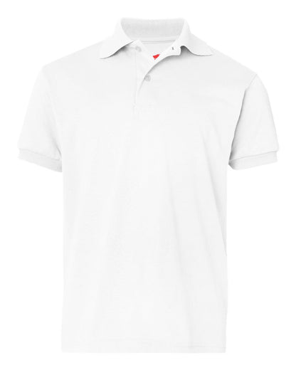 Hanes 054Y Youth Ecosmart Jersey Polo