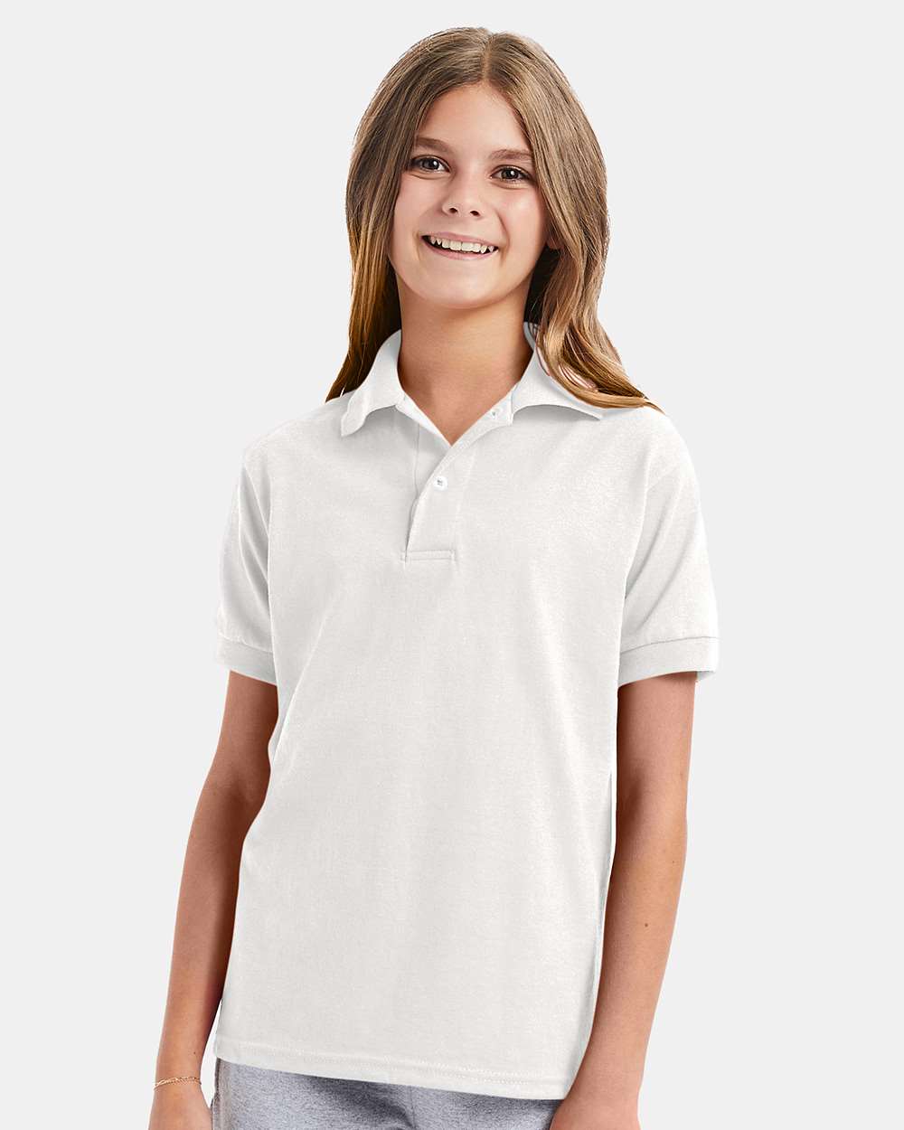 Youth EcoSmartÂ® Jersey Polo