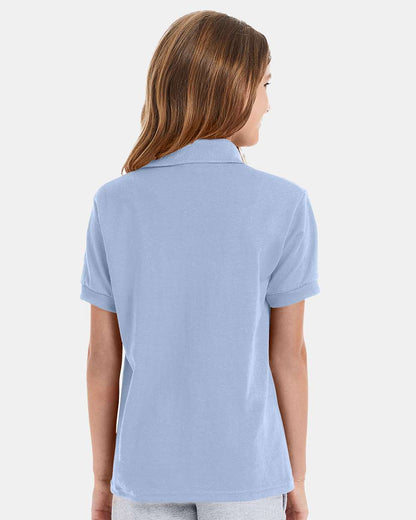Youth EcoSmartÂ® Jersey Polo