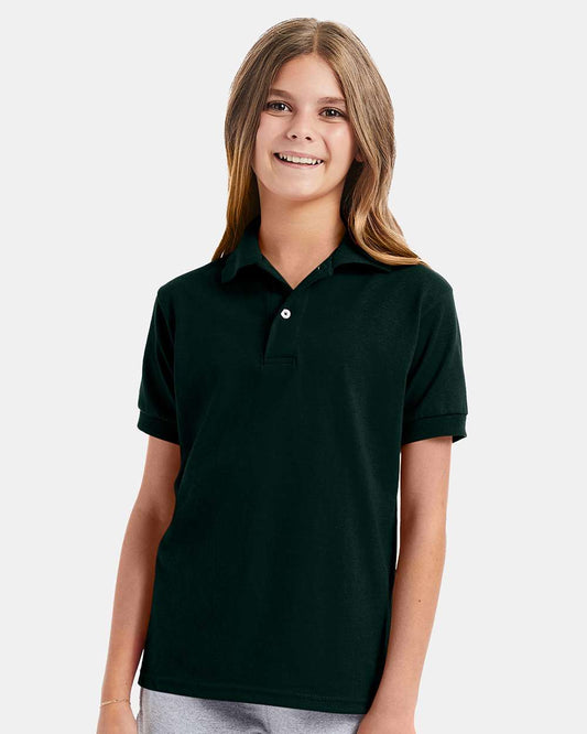 Youth EcoSmartÂ® Jersey Polo