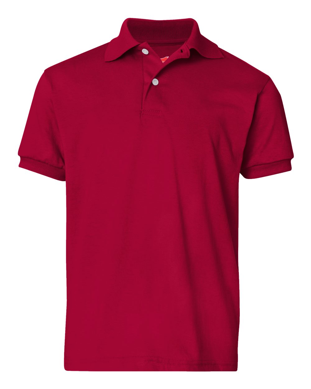 Hanes 054Y Youth Ecosmart Jersey Polo