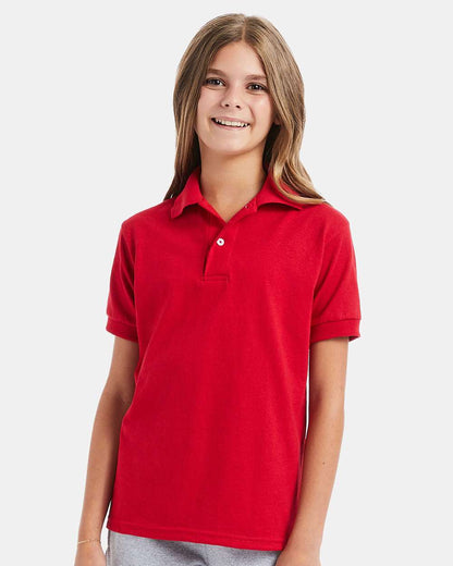 Youth EcoSmartÂ® Jersey Polo