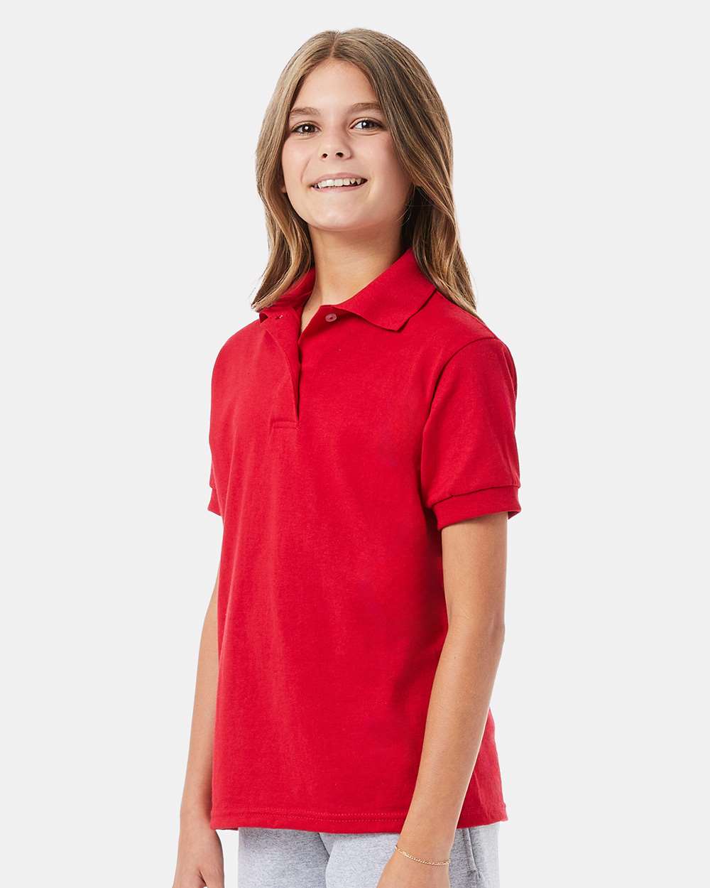 Youth EcoSmartÂ® Jersey Polo