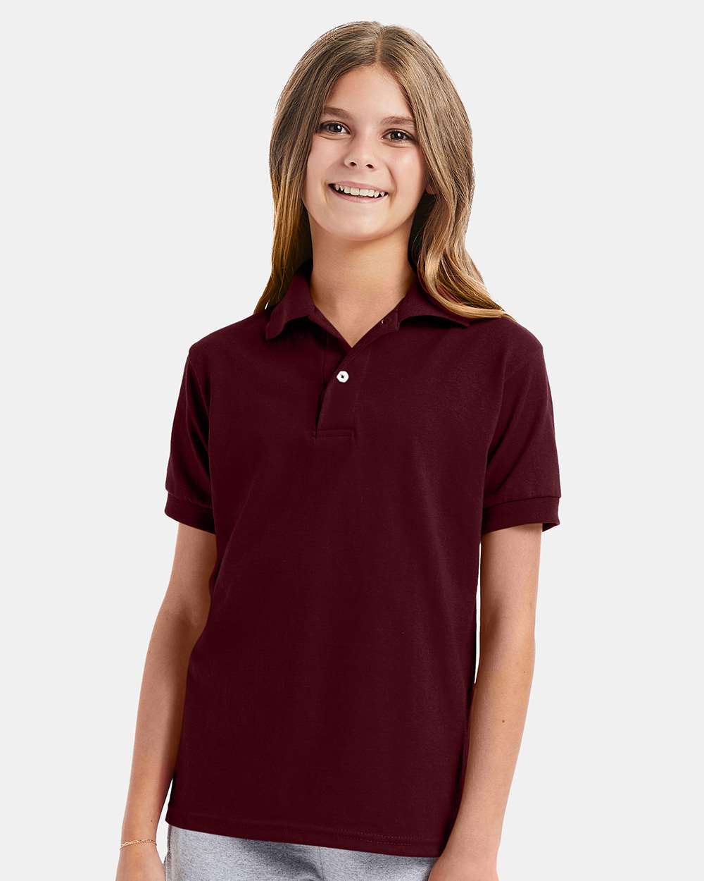Youth EcoSmartÂ® Jersey Polo