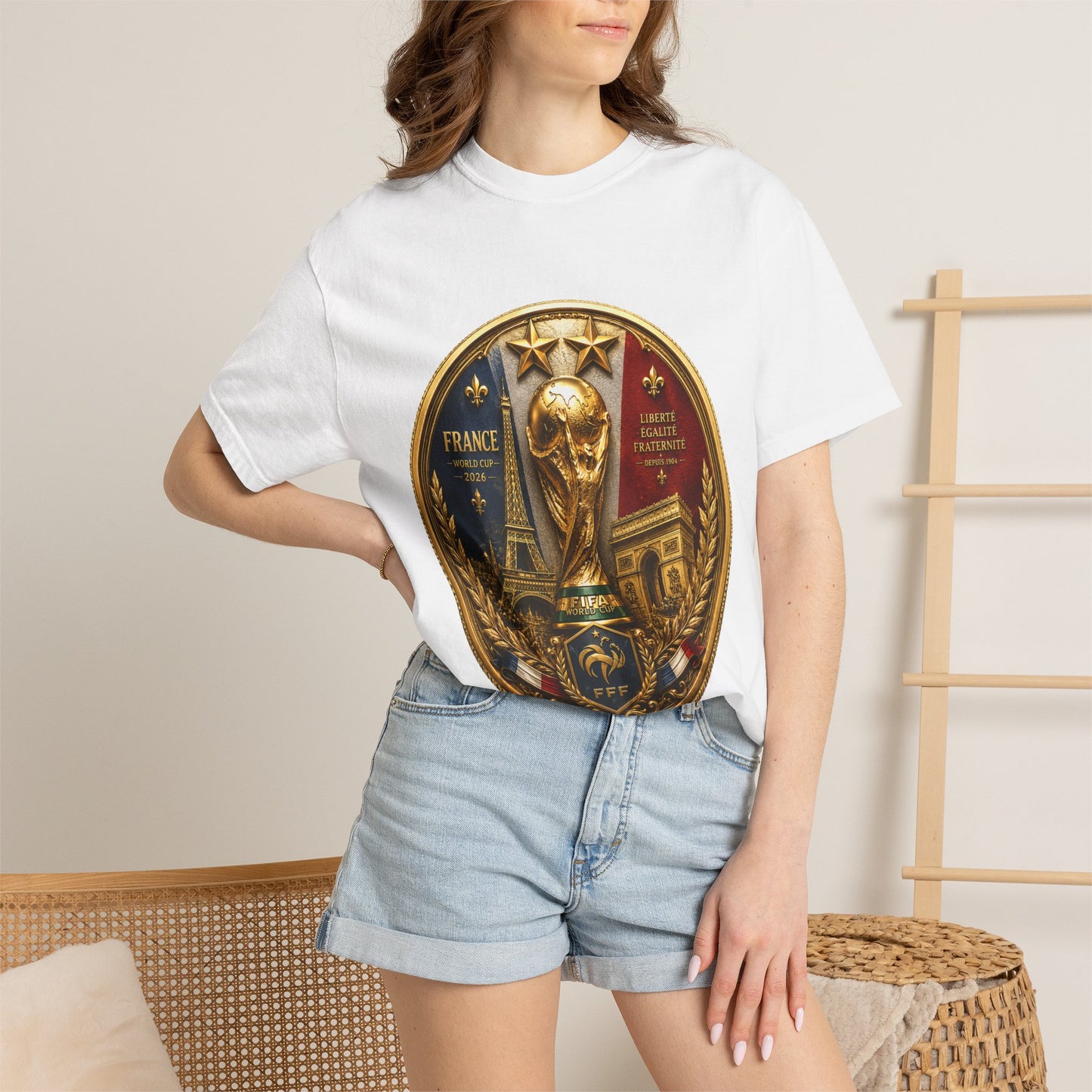 France Football World Cup 2026 Sovereign Trophy Medallion – Imperial Glory | Premium Graphic Tee