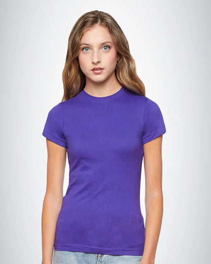 LAT 3616 Women Fitted Fine Jersey Tee