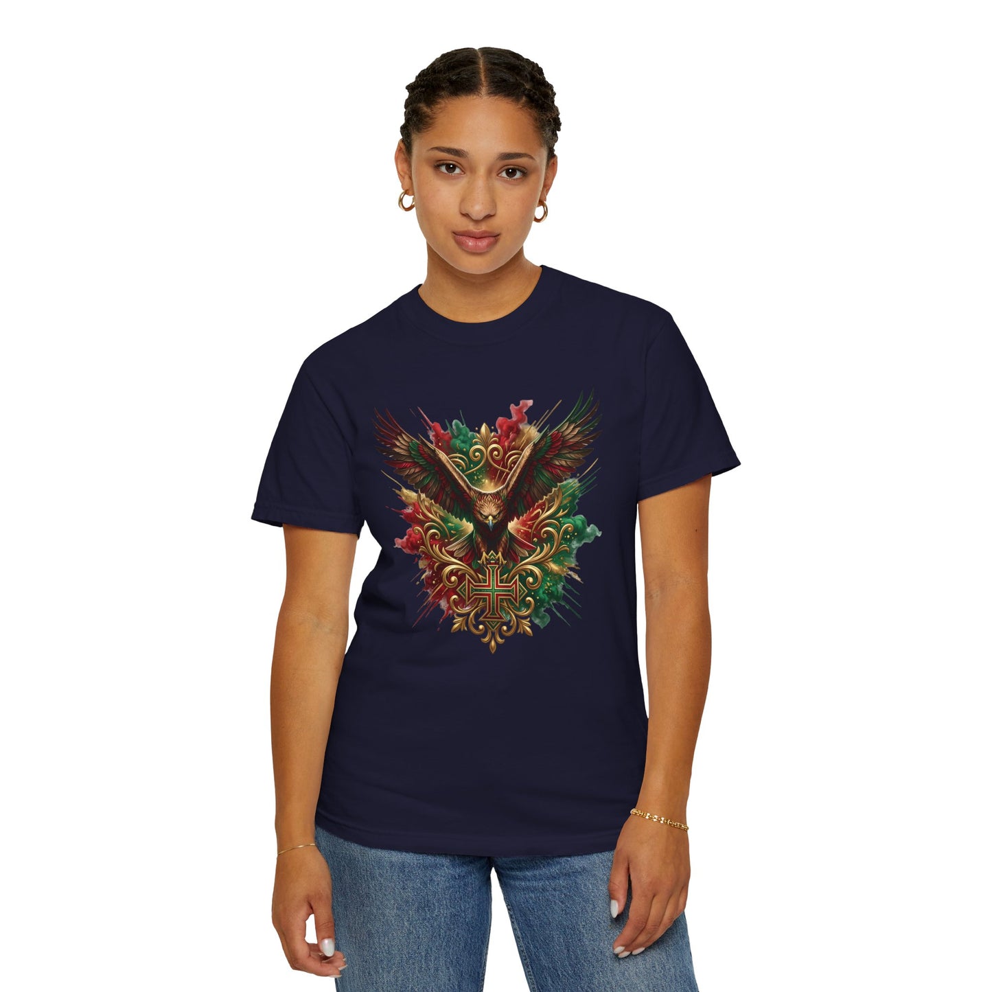 Portugal Football 'Espírito de Vitória' Sovereign Crest | Premium Graphic Tee