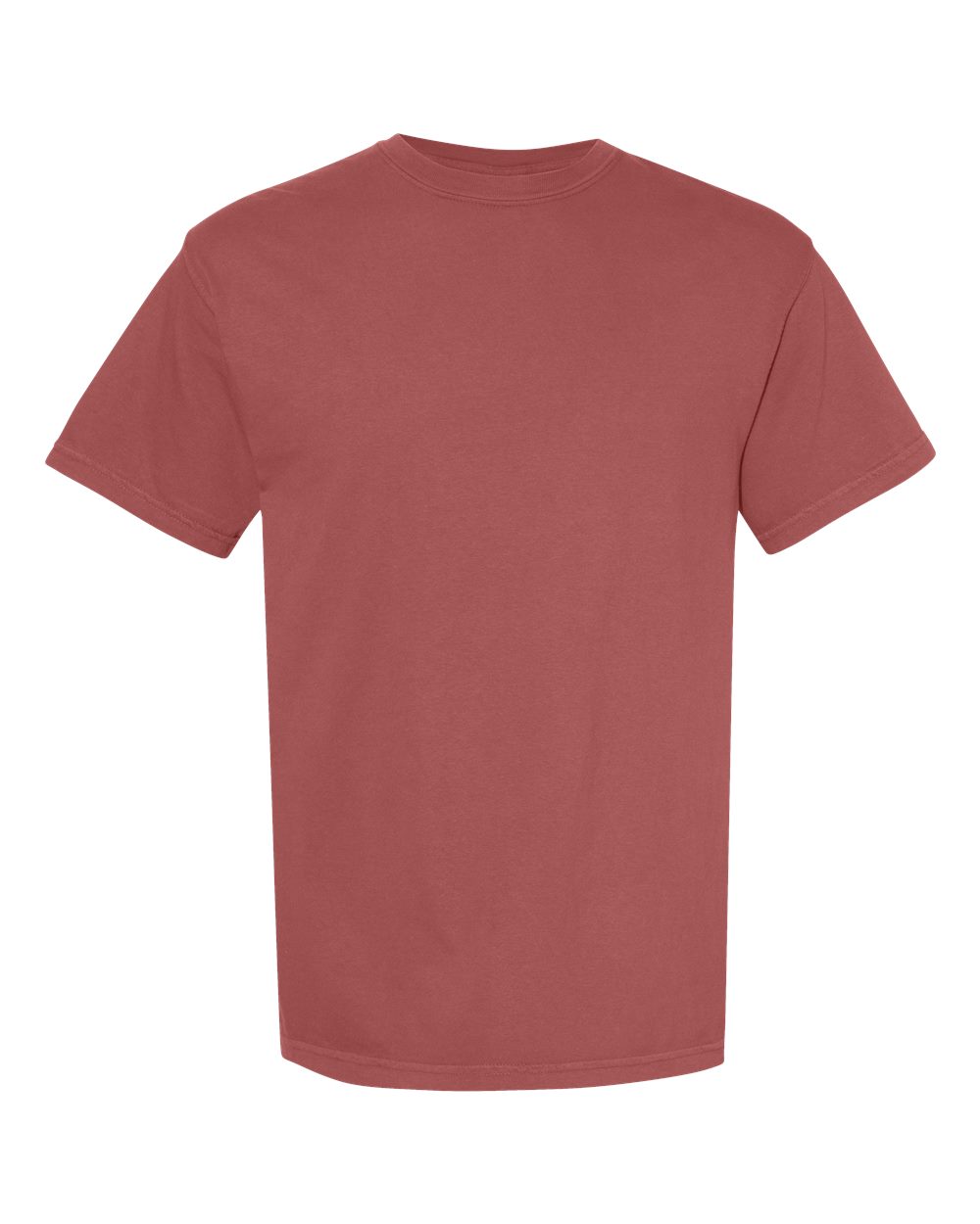 Comfort Colors Adult Short Sleeve Tee, Style 1717 Brick Red