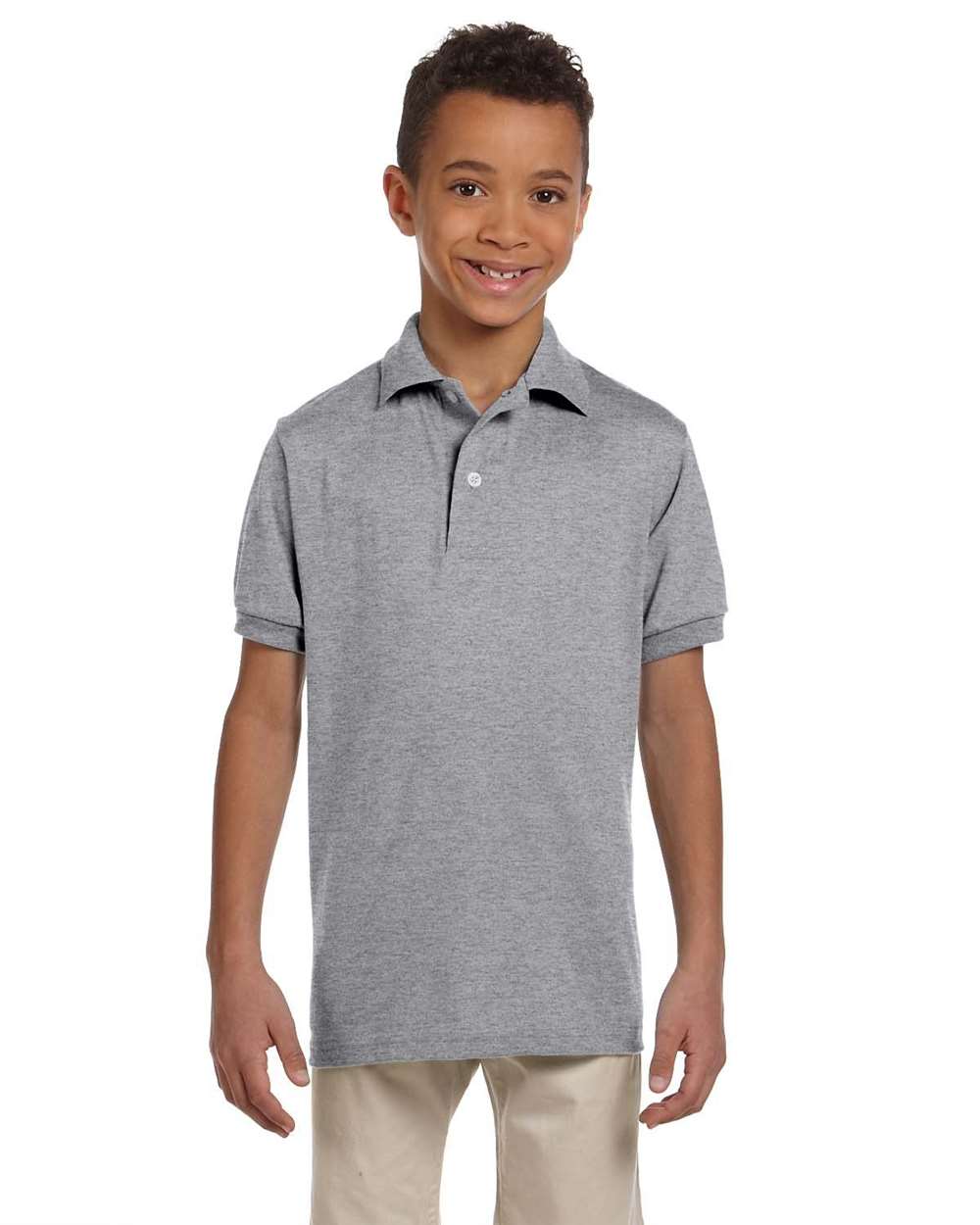 SpotShieldÂ® Youth 50/50 Polo