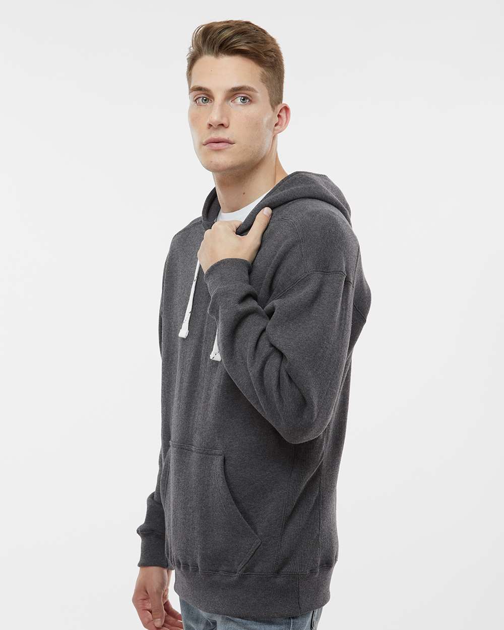 Men's Sport Lace Hooded Sweatshirt