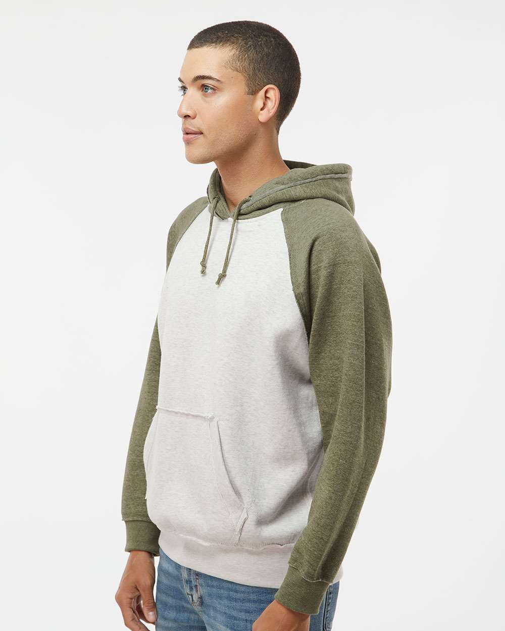 Men's Vintage Heather Hooded Sweatshirt