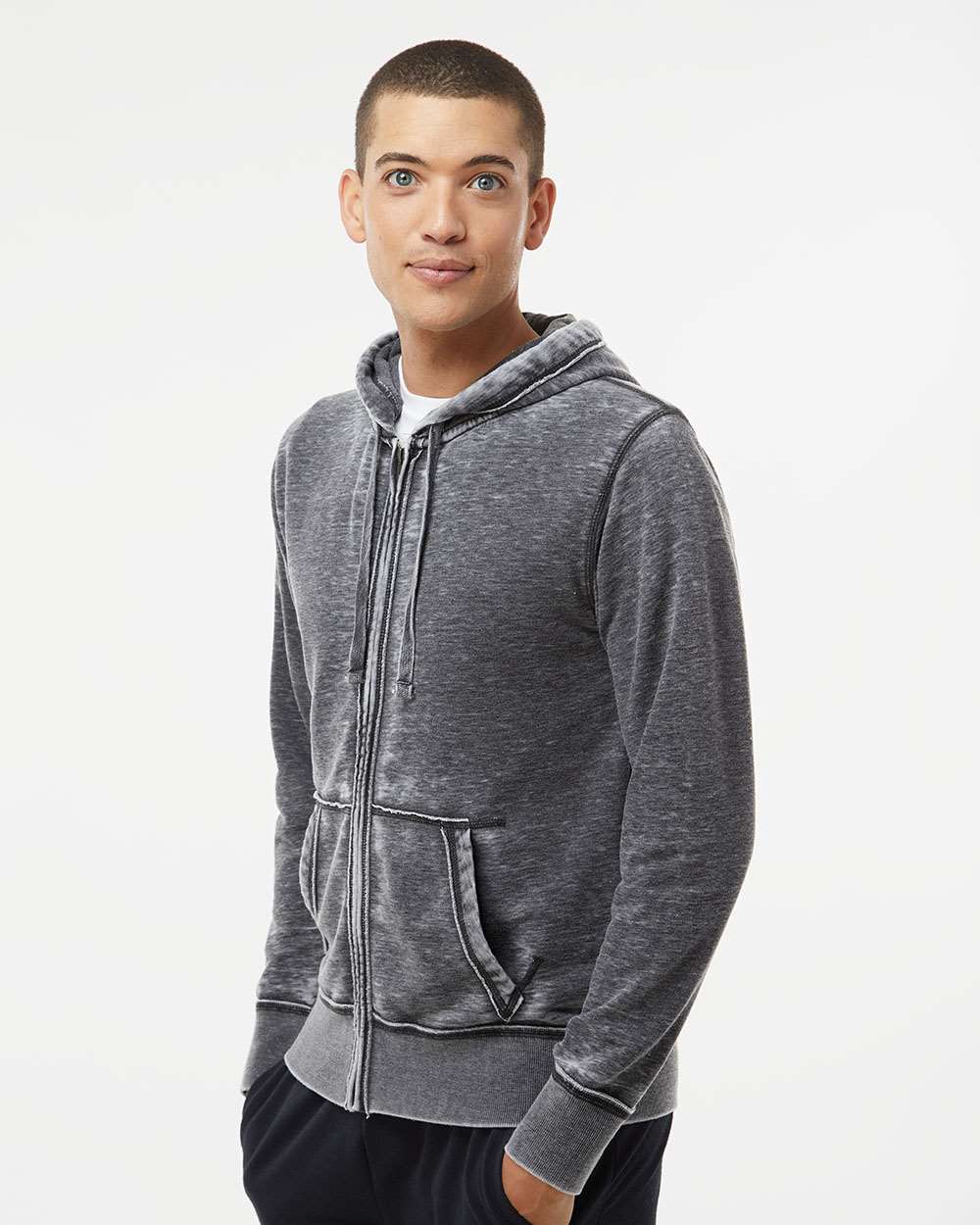 Men's Vintage Zen Fleece Full-Zip Hooded Sweatshirt