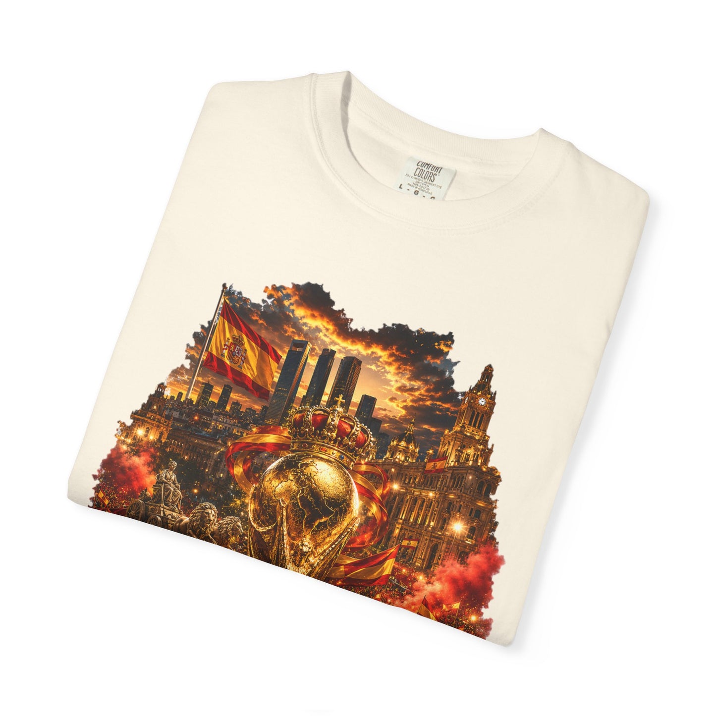 Spain Football World Cup 2026 'Triunfo de Cibeles' Ultimate Fan Celebration | Premium Graphic Tee