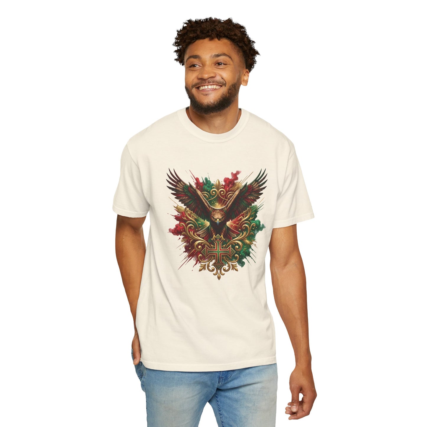 Portugal Football 'Espírito de Vitória' Sovereign Crest | Premium Graphic Tee