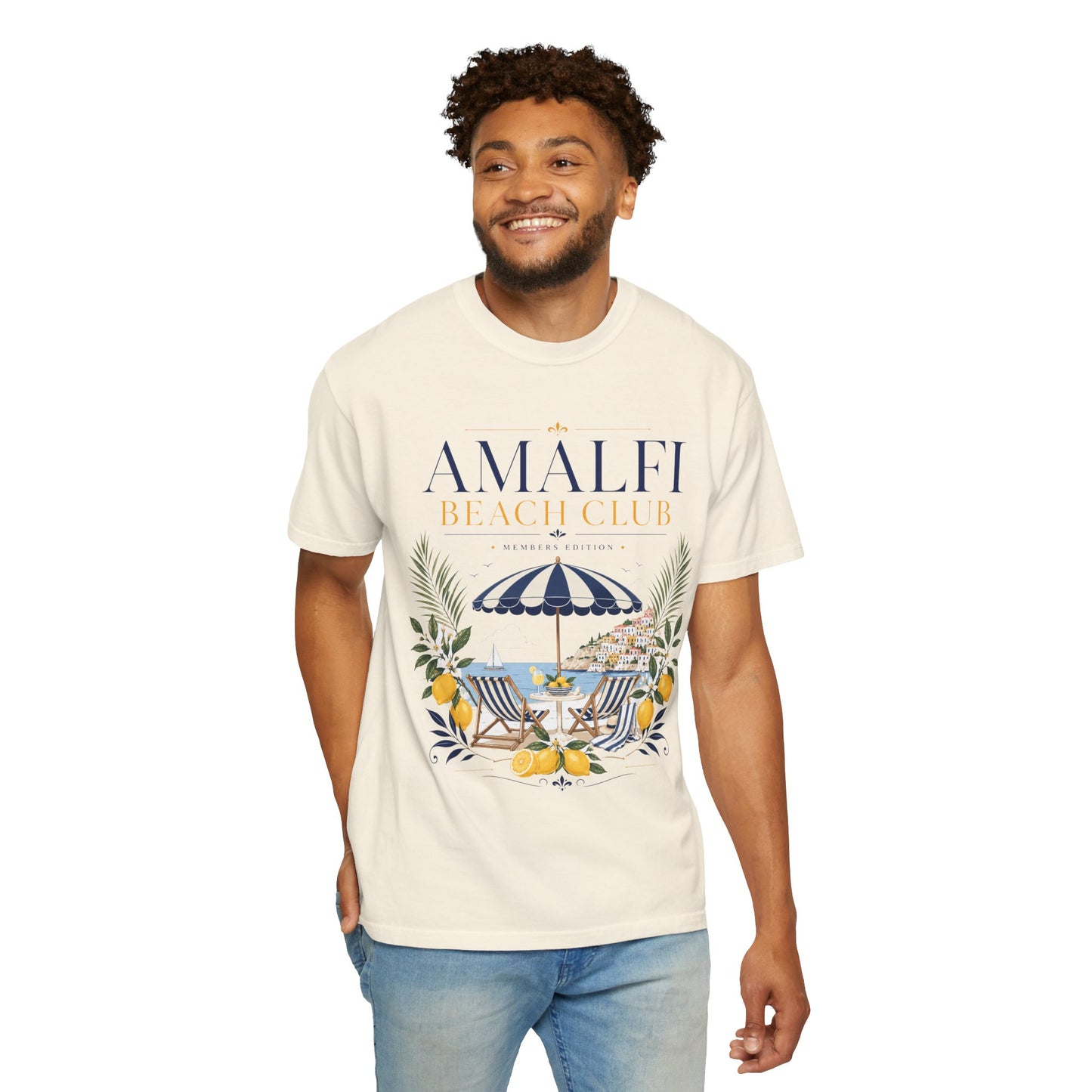 Amalfi Beach Club – Members Edition | Premium Summer Tee