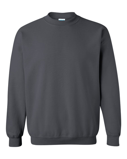 Gildan Mens Softstyle Crewneck Sweatshirt, M, Dark Heather