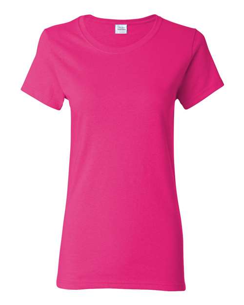 Gildan Women's Heavy Cotton Adult T-Shirt, 2-Pack