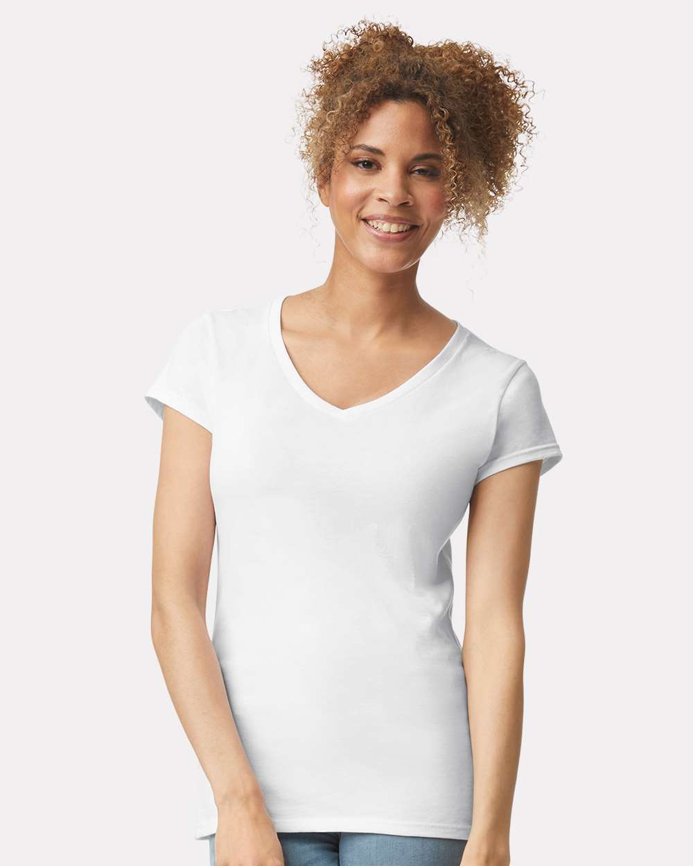 Women's SoftstyleÂ® V-Neck T-Shirt