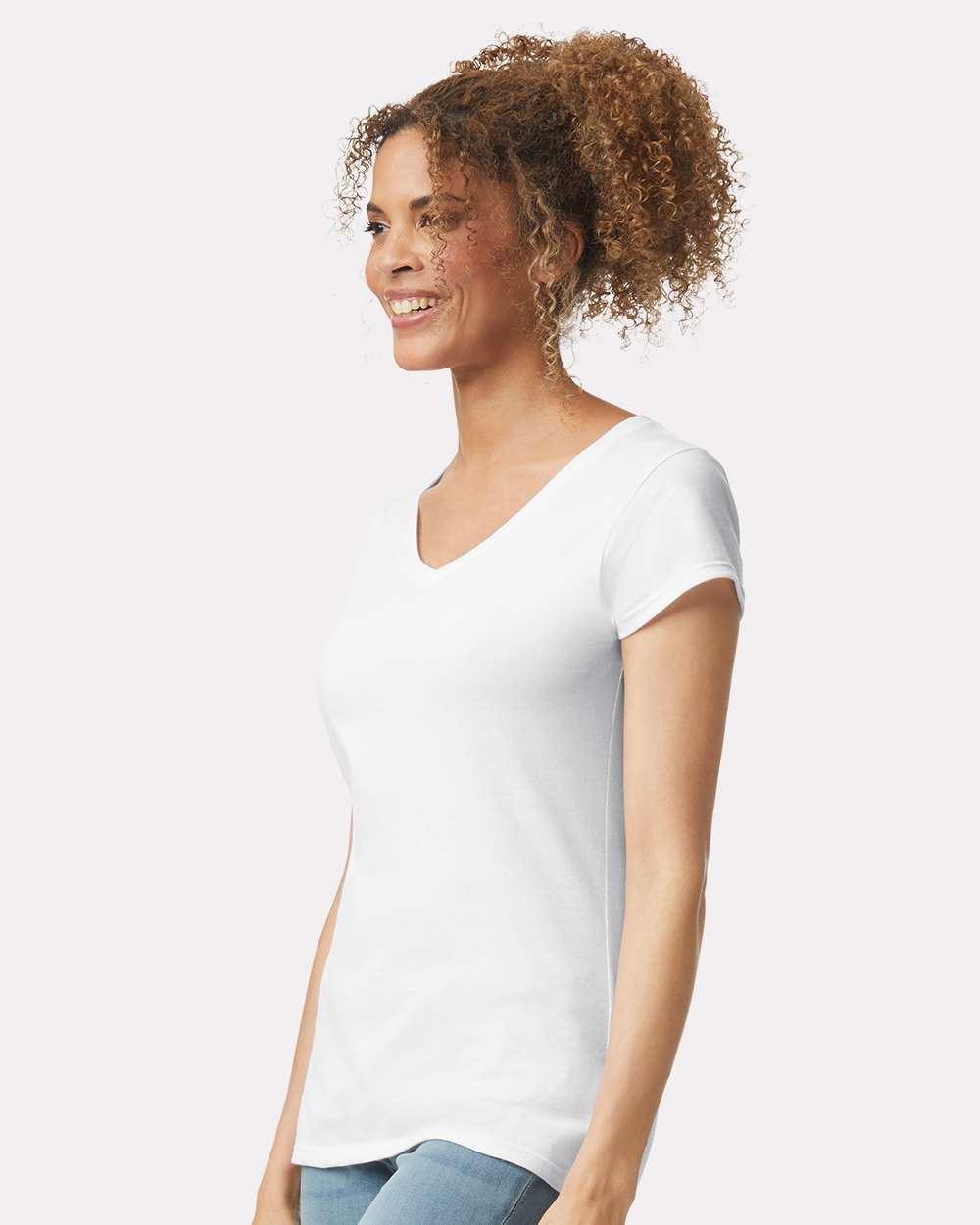 Women's SoftstyleÂ® V-Neck T-Shirt