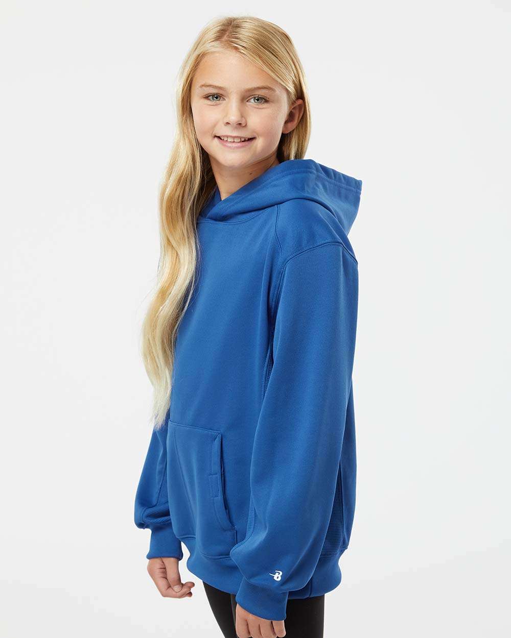Youth Performance Fleece Hooded Sweatshirt