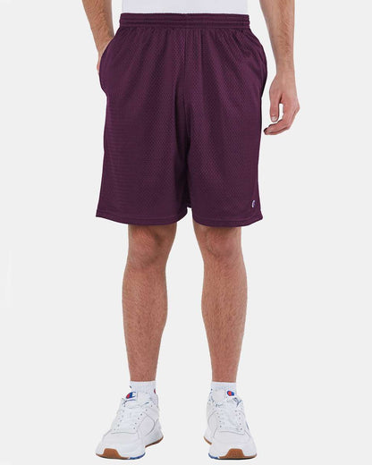 Unisex Polyester Mesh 9" Shorts with Pockets