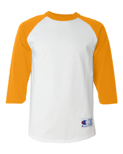 Champion T137 Three-Quarter Raglan Sleeve Baseball T-Shirt