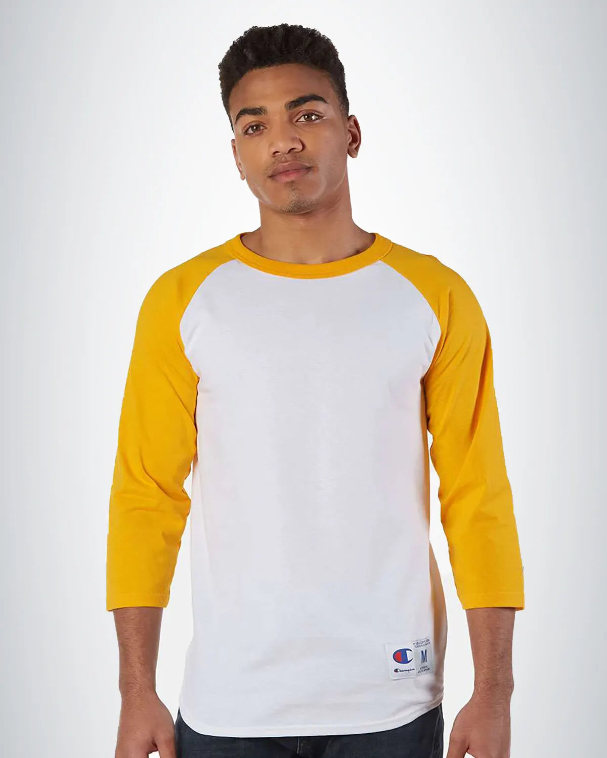 Champion T137 Three-Quarter Raglan Sleeve Baseball T-Shirt