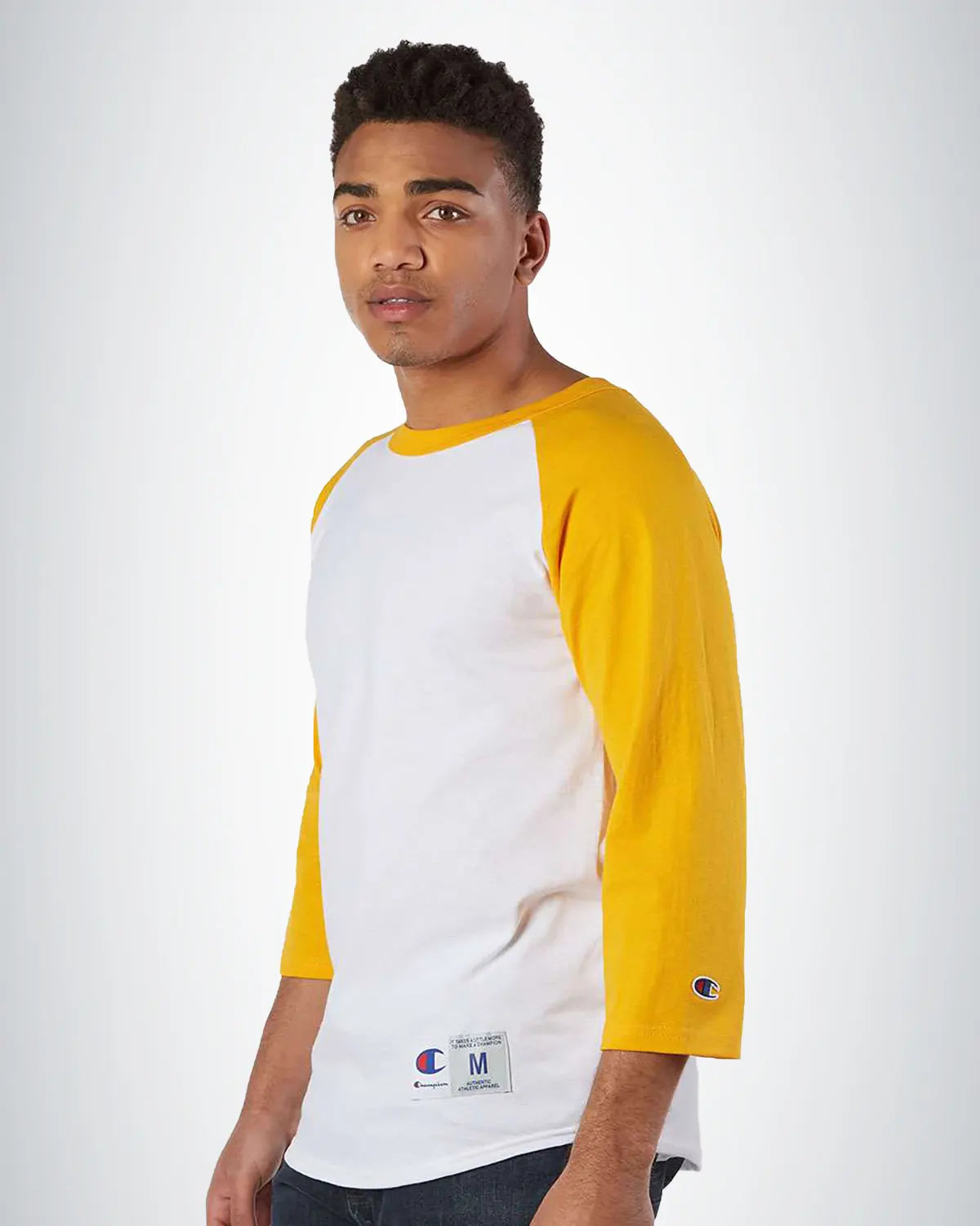 Champion T137 Three-Quarter Raglan Sleeve Baseball T-Shirt