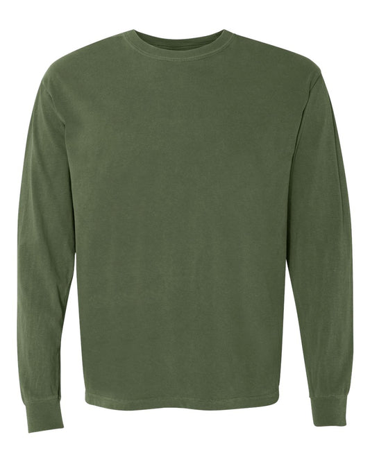Comfort Colors Adult Long Sleeve Tee, Style 6014 (Large, Hemp)