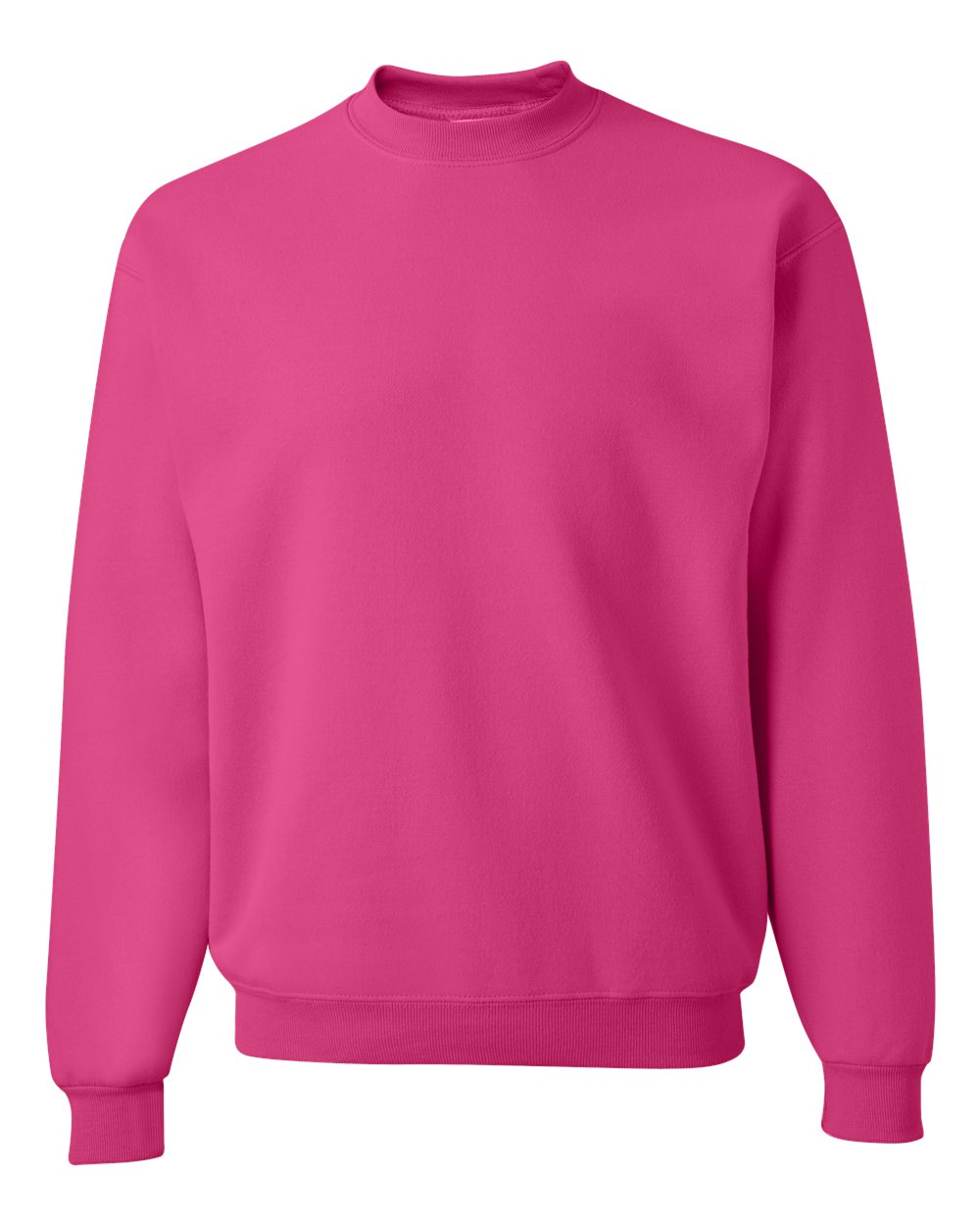 Jerzees Adult 8 oz. NuBlend® Fleece Crew 4XL CYBER PINK