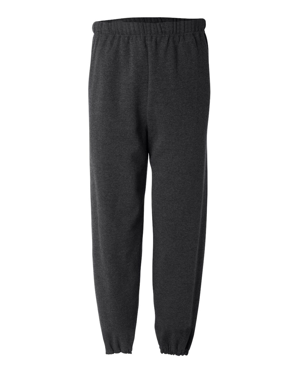 Jerzees Adult 8 oz. NuBlend® Fleece Sweatpants L BLACK HEATHER