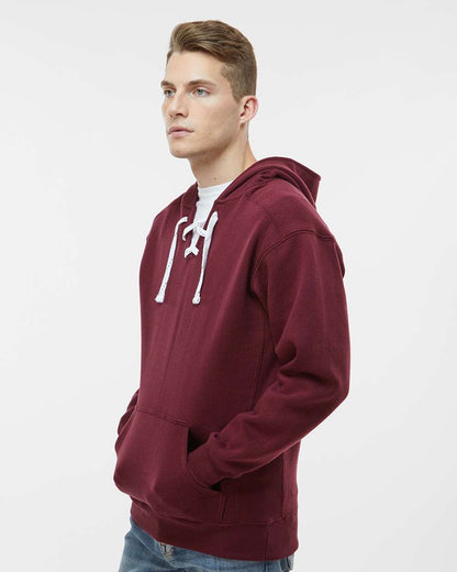 Men's Sport Lace Hooded Sweatshirt