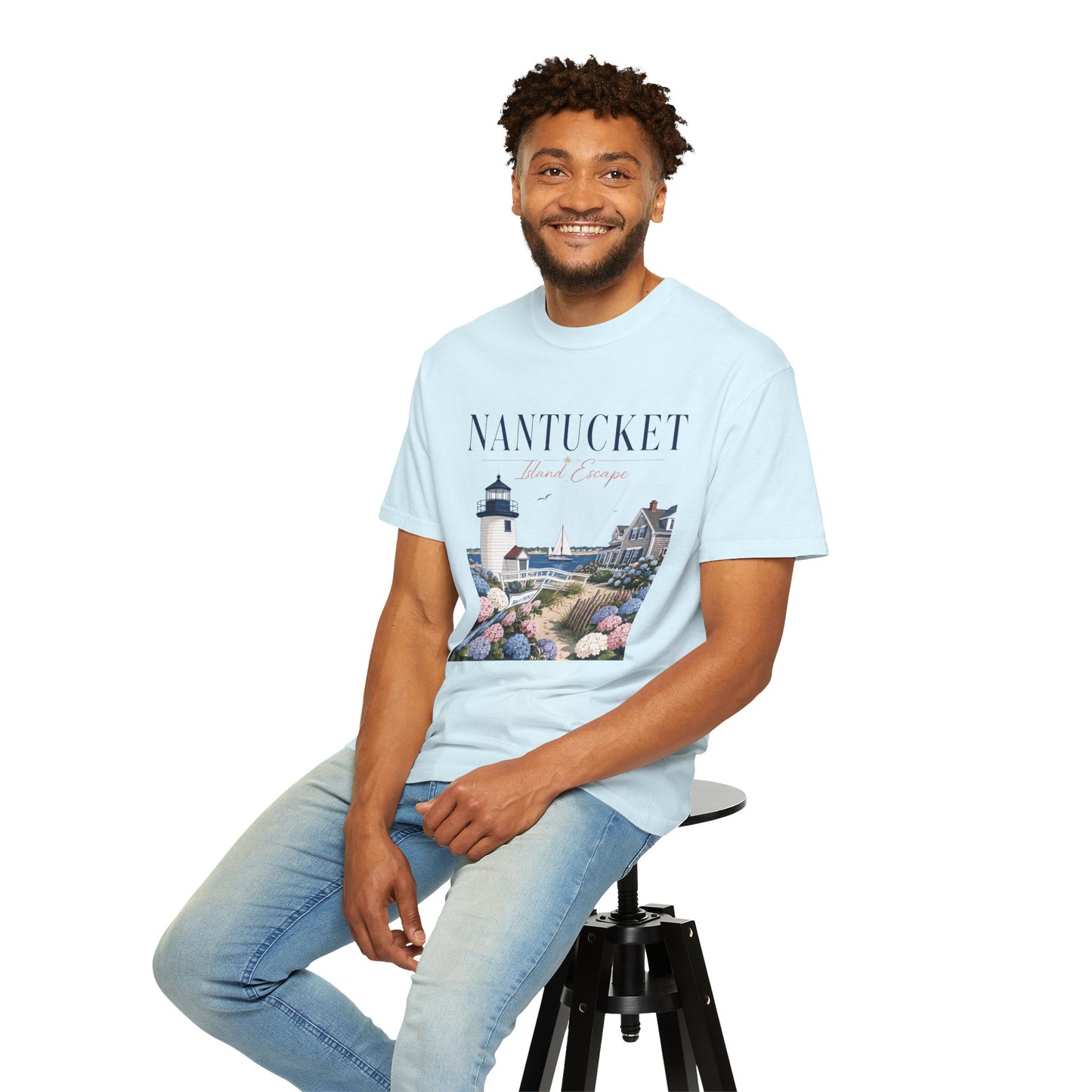 Nantucket Island Escape – Brant Point | Premium Summer Tee