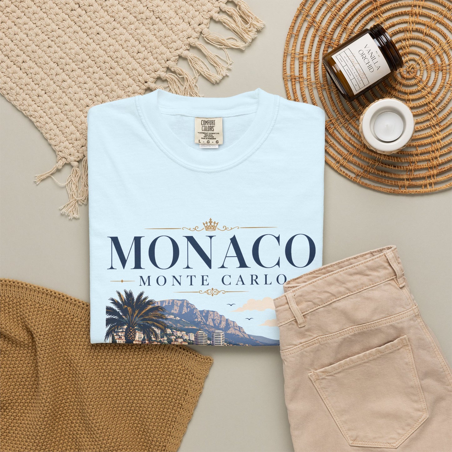 Monaco Monte Carlo – Luxury Coast | Premium Summer Tee