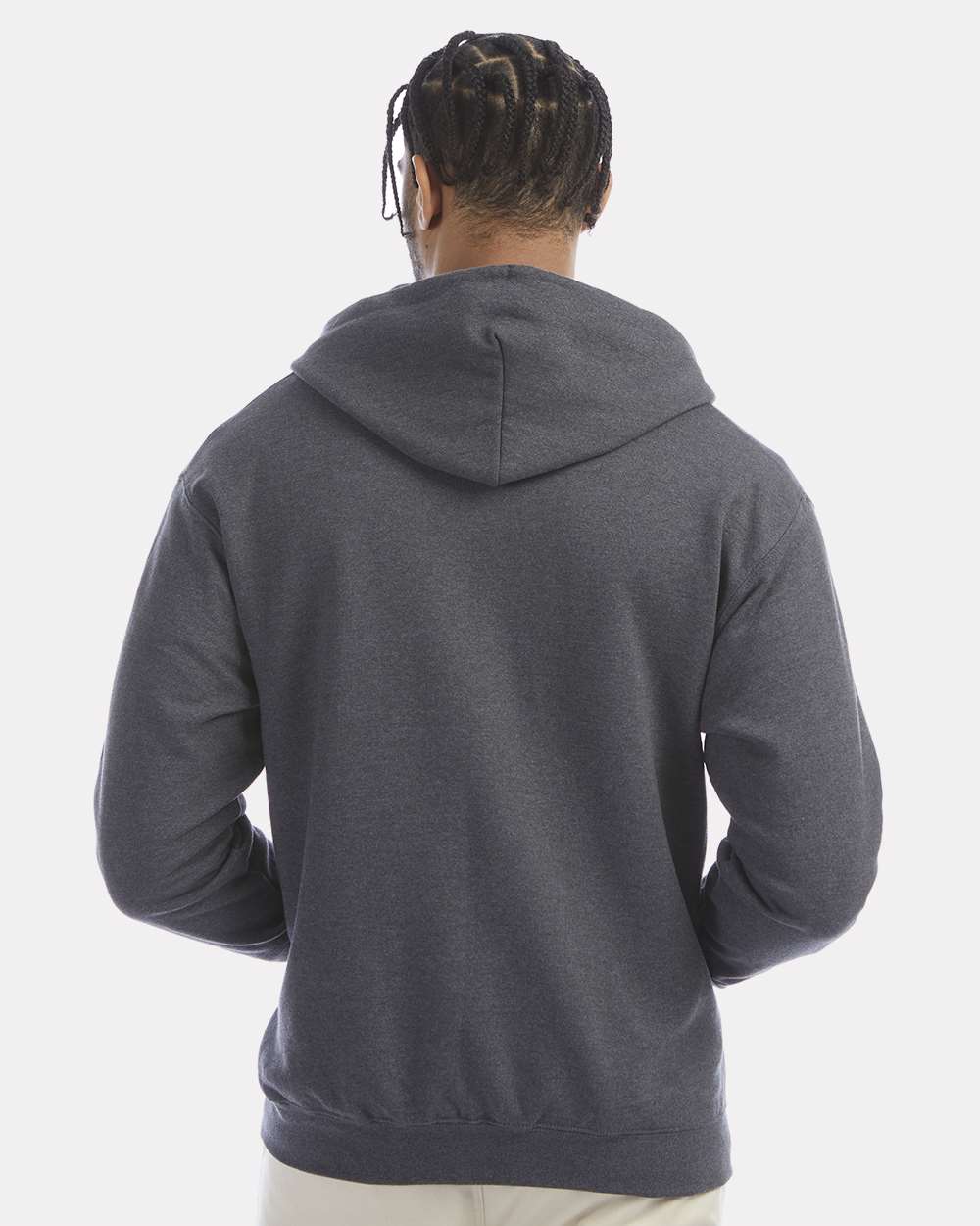 Unisex PowerblendÂ® Full-Zip Hooded Sweatshirt