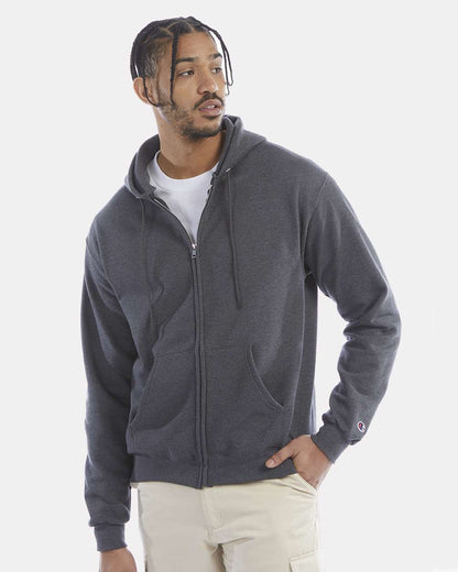 Unisex PowerblendÂ® Full-Zip Hooded Sweatshirt