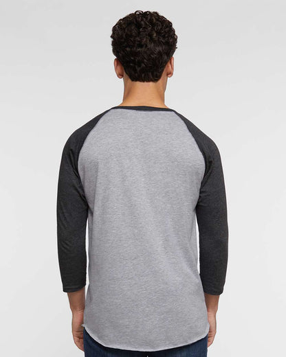 Men's Baseball Fine Jersey Three-Quarter Sleeve Tee