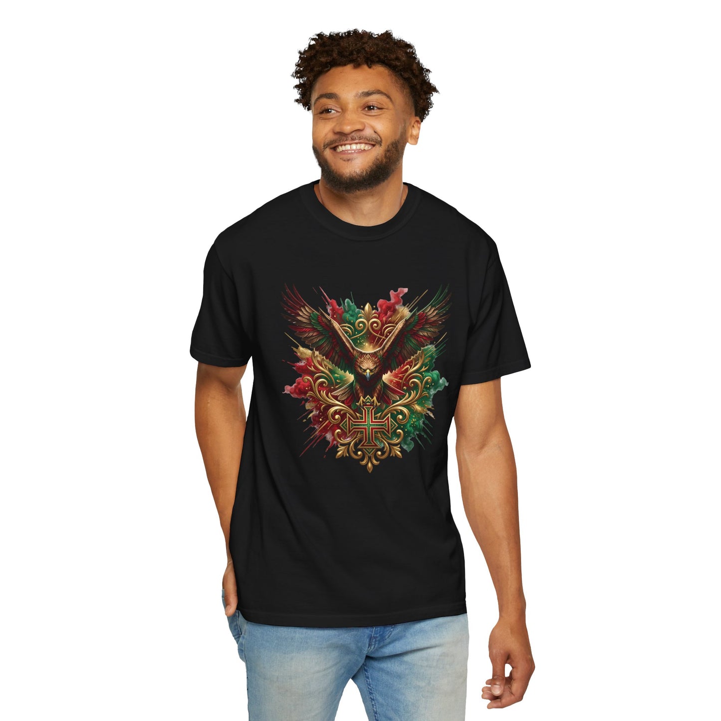 Portugal Football 'Espírito de Vitória' Sovereign Crest | Premium Graphic Tee