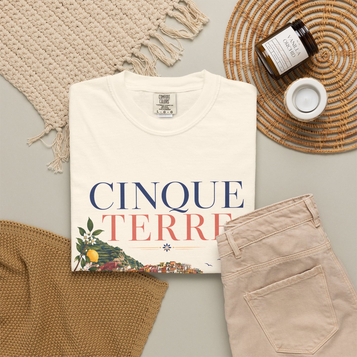 Cinque Terre – Italian Coast | Premium Summer Tee