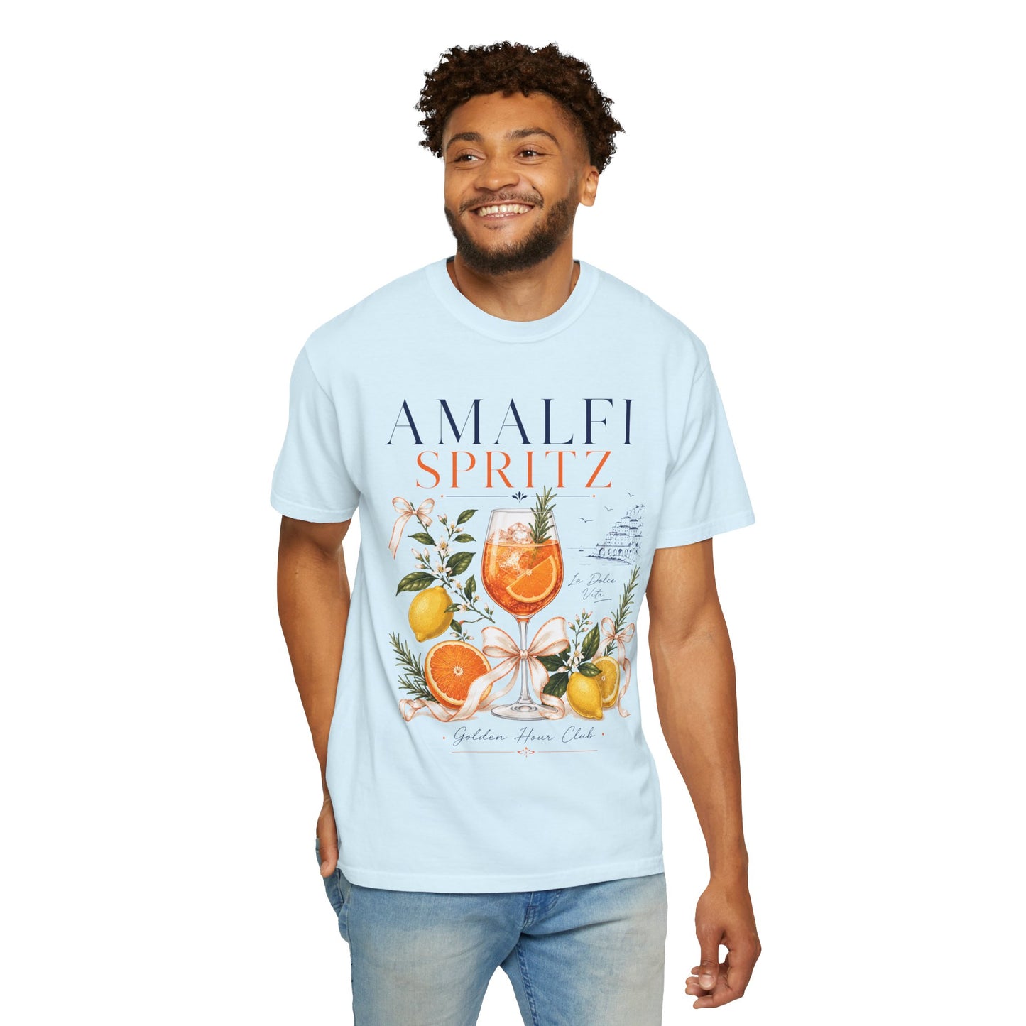 Amalfi Spritz – Golden Hour Club | Premium Summer Tee