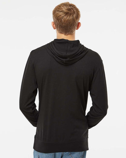 Unisex Lightweight Hooded Pullover T-Shirt