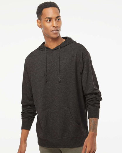 Unisex Lightweight Hooded Pullover T-Shirt
