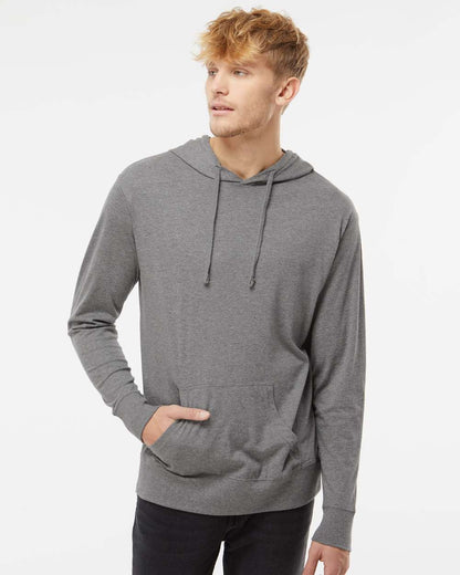 Unisex Lightweight Hooded Pullover T-Shirt