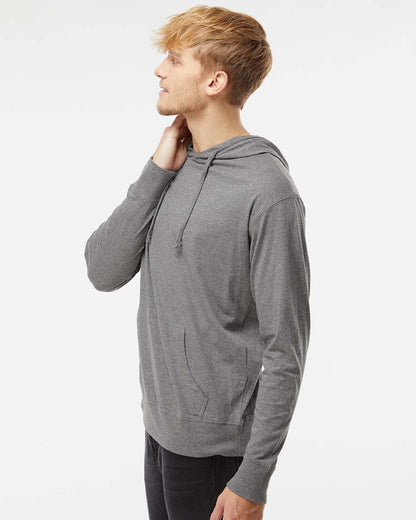 Unisex Lightweight Hooded Pullover T-Shirt