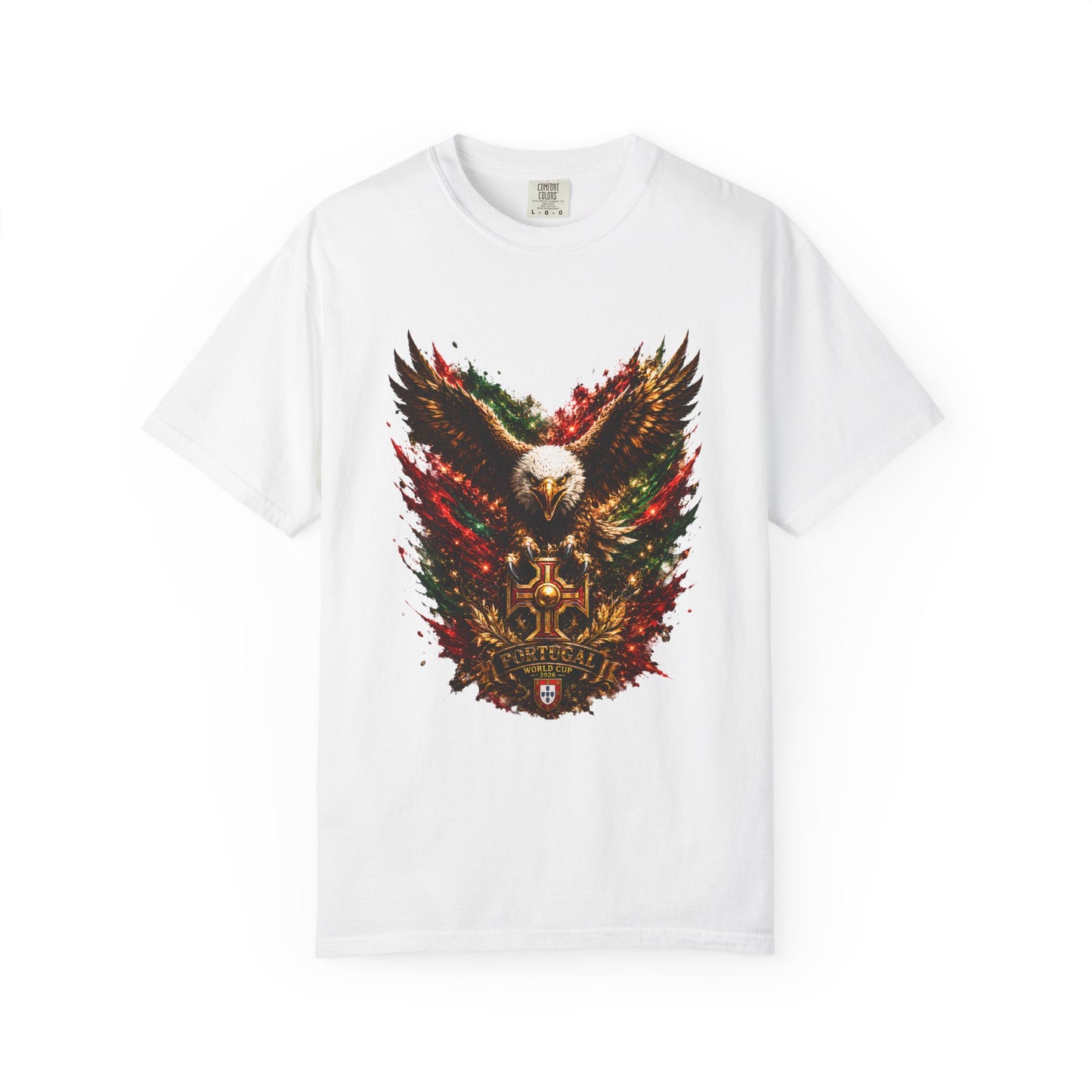Portugal Football World Cup 2026 'Águia de Portugal' Sovereign Crest – Imperial Glory | Premium Summer Tee